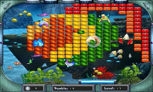 Aquanoid Break the Bricks  in-game screen image #1 