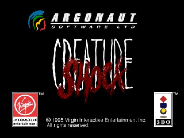 Creature Shock title screen image #1 