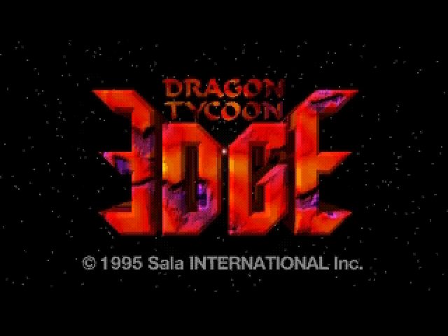 Dragon Tycoon Edge  title screen image #1 