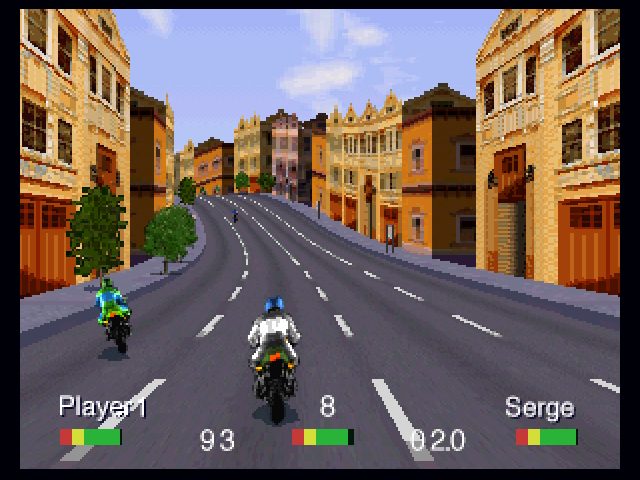 Road Rash in-game screen image #1 