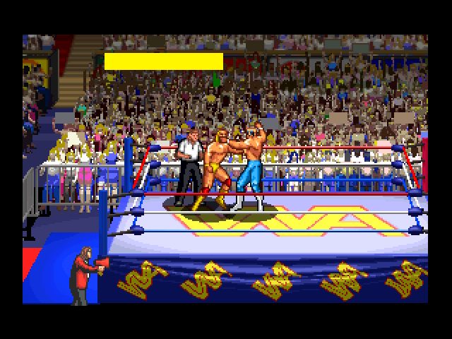 Royal Pro Wrestling - Jikkyou Live!! in-game screen image #2 