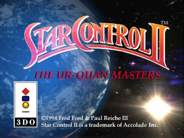 Star Control II  title screen image #1 
