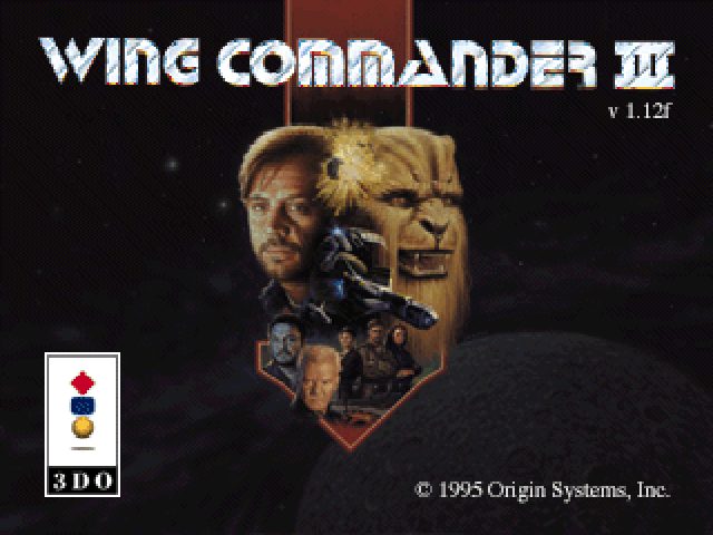 Wing Commander III: Heart of the Tiger title screen image #1 