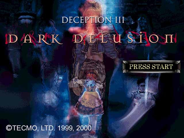 Deception III: Dark Delusion  title screen image #1 