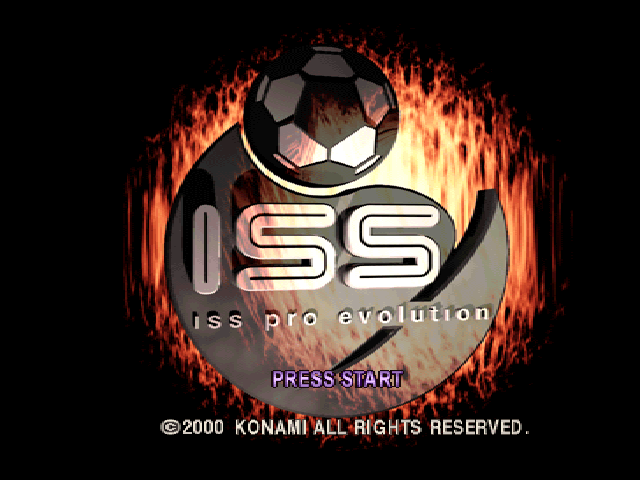 ISS Pro Evolution  title screen image #2 