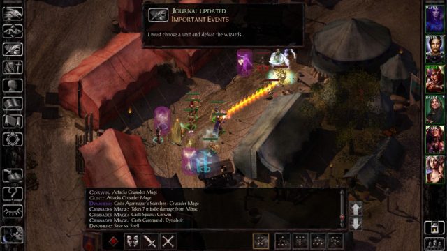 Baldur's Gate: Siege of Dragonspear  in-game screen image #1 