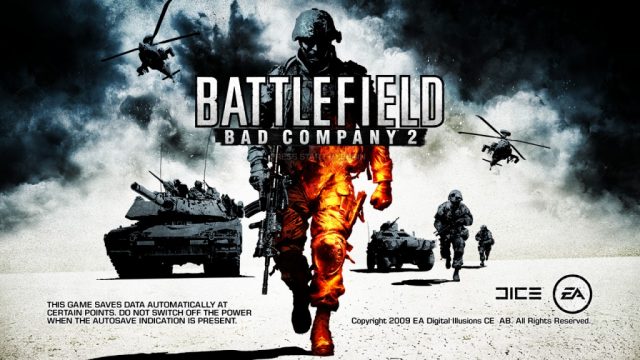 Battlefield: Bad Company 2  title screen image #1 