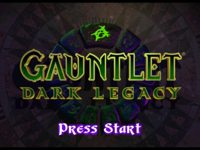 Gauntlet: Dark Legacy title screen image #1 