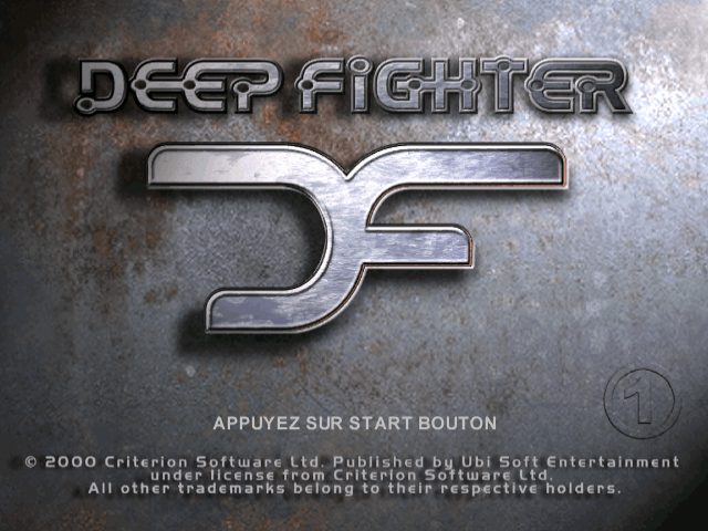 Deep Fighter: The Tsunami Offense  title screen image #1 