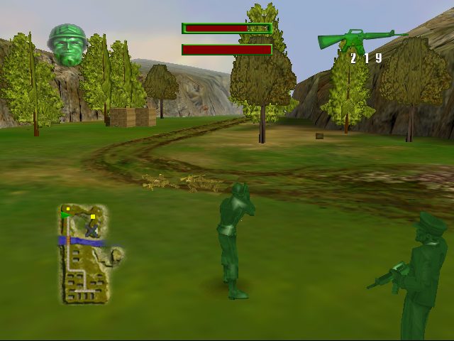 Army Men: Sarge's Heroes in-game screen image #1 