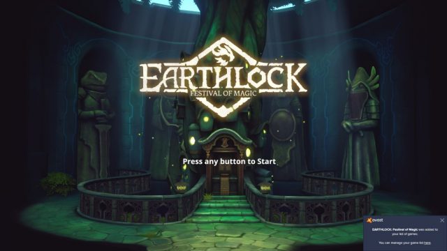Earthlock: Festival of Magic title screen image #1 