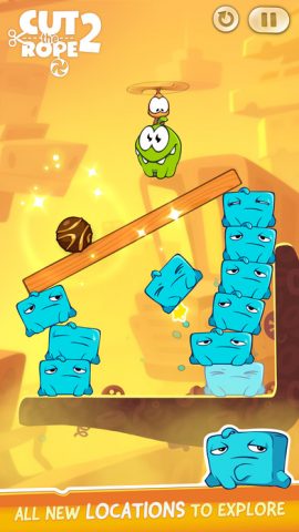 Cut the Rope 2 in-game screen image #1 