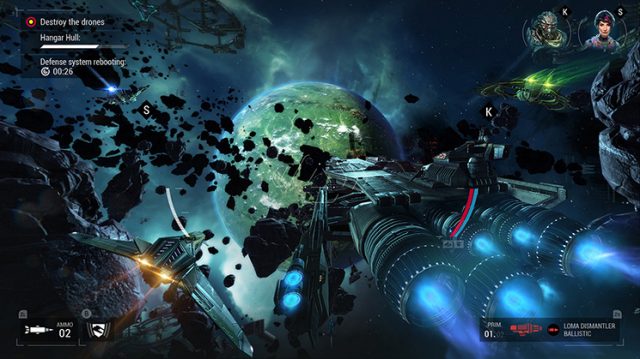 Manticore - Galaxy on Fire  in-game screen image #2 