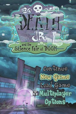 Death Jr. and the Science Fair of Doom title screen image #1 