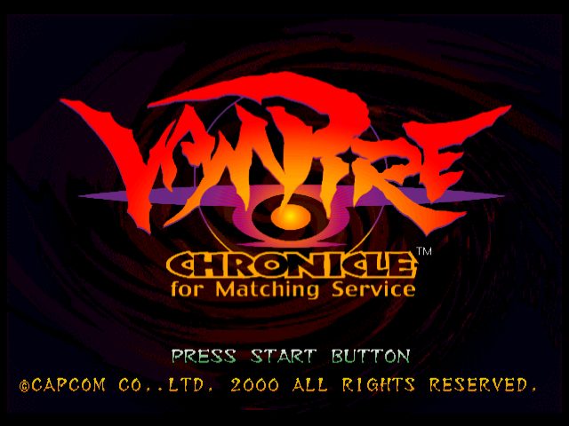 Vampire Chronicle for Matching Service title screen image #1 