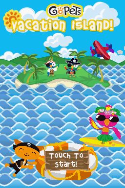GoPets: Vacation Island title screen image #1 