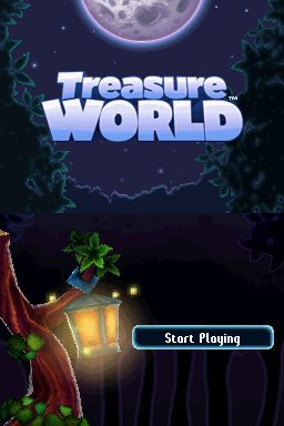 Treasure World title screen image #1 