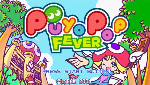 Puyo Pop Fever  title screen image #1 