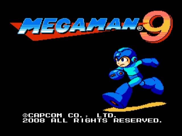 Mega Man 9  title screen image #1 