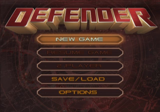 Defender  title screen image #1 