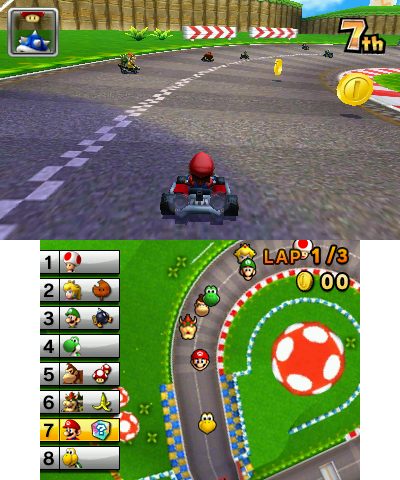 Mario Kart 7  in-game screen image #1 