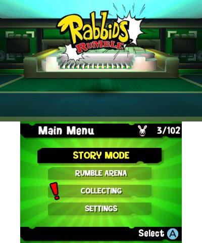 Rabbids Rumble title screen image #1 