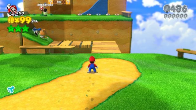 Super Mario 3D World in-game screen image #1 