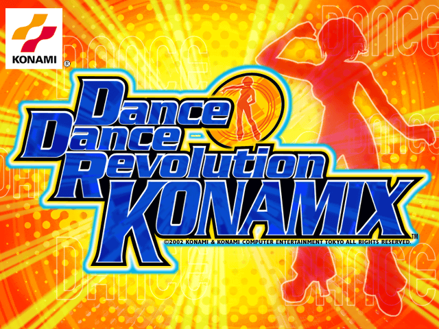 Dance Dance Revolution Konamix title screen image #1 