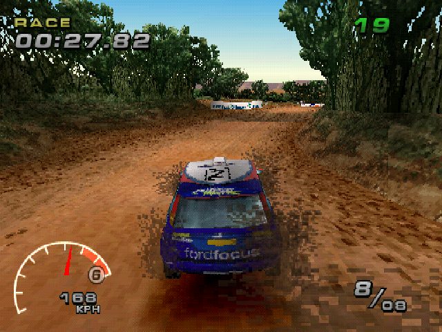 WRC Arcade  in-game screen image #1 
