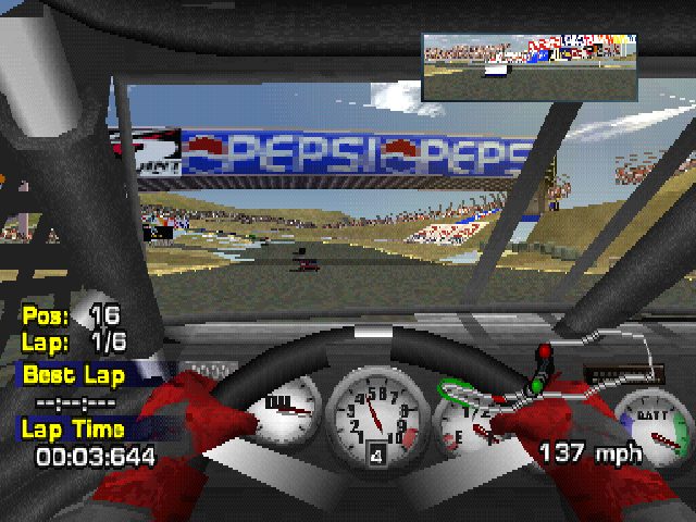 NASCAR Thunder 2002 in-game screen image #1 