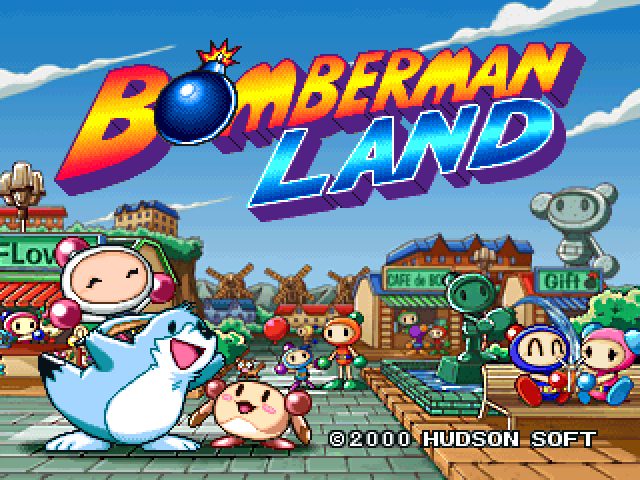 Bomberman Land title screen image #1 