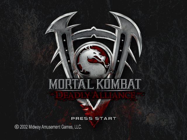 Mortal Kombat: Deadly Alliance  title screen image #1 