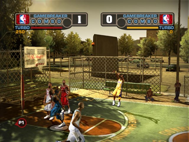 NBA Street V3 in-game screen image #1 