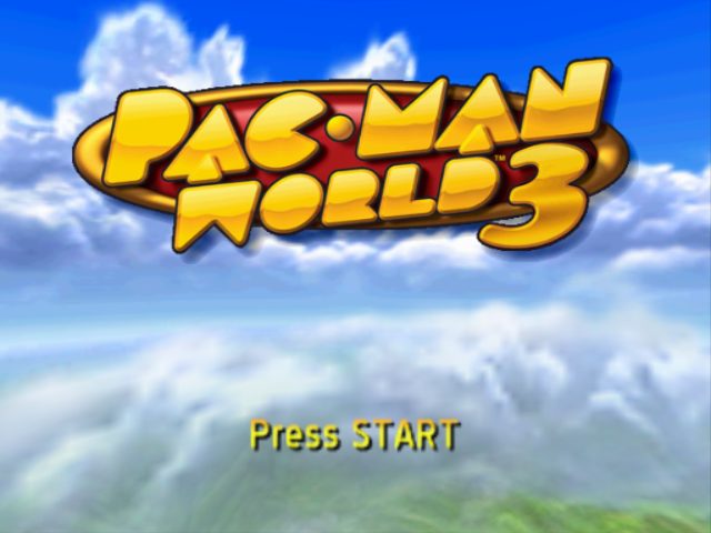 Pac-Man World 3 title screen image #1 