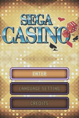 Sega Casino title screen image #1 