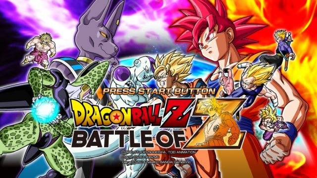 Dragon Ball Z - Battle of Z  title screen image #1 