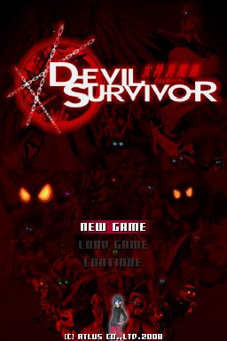 Shin Megami Tensei: Devil Survivor  title screen image #1 