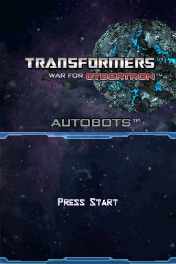 Transformers: War for Cybertron - Autobots  title screen image #1 