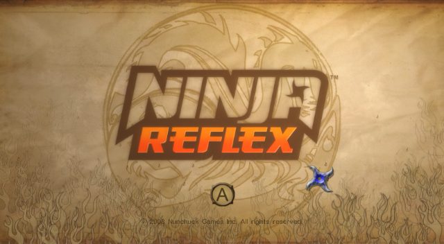 Ninja Reflex title screen image #1 