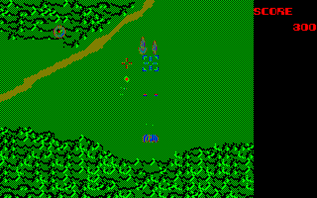 Xevious in-game screen image #1 