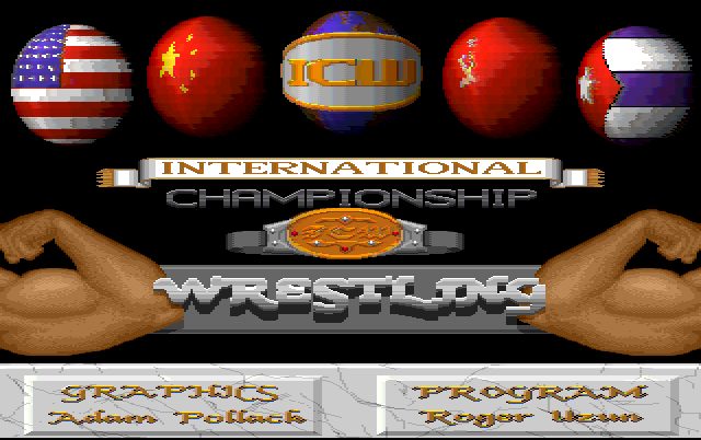 International Championship Wrestling  title screen image #1 