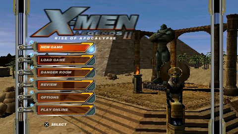 X-Men Legends II: Rise of Apocalypse  title screen image #1 