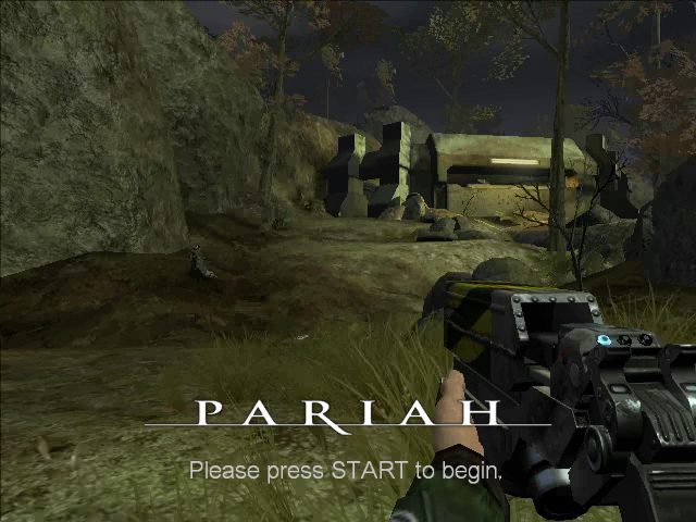 Pariah title screen image #1 