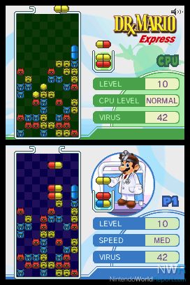Dr. Mario Express in-game screen image #1 