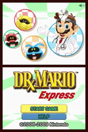 Dr. Mario Express title screen image #1 