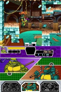 Teenage Mutant Ninja Turtles 3: Mutant Nightmare in-game screen image #2 