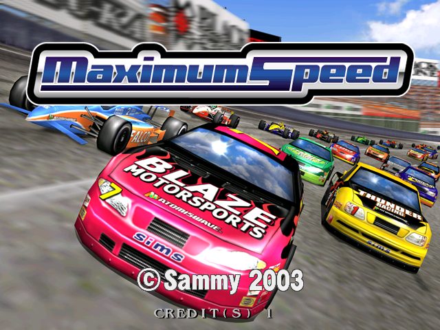 Maximum Speed title screen image #1 