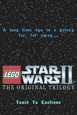 LEGO Star Wars II: The Original Trilogy  title screen image #1 