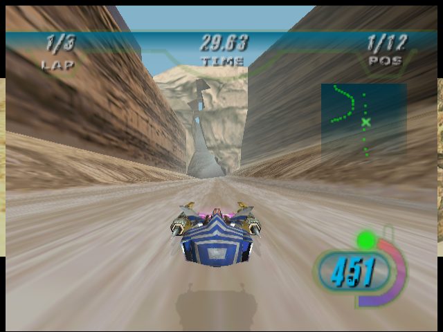Star Wars: Episode I Racer in-game screen image #1 