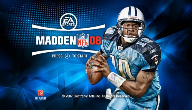 Madden NFL 08 title screen image #1 